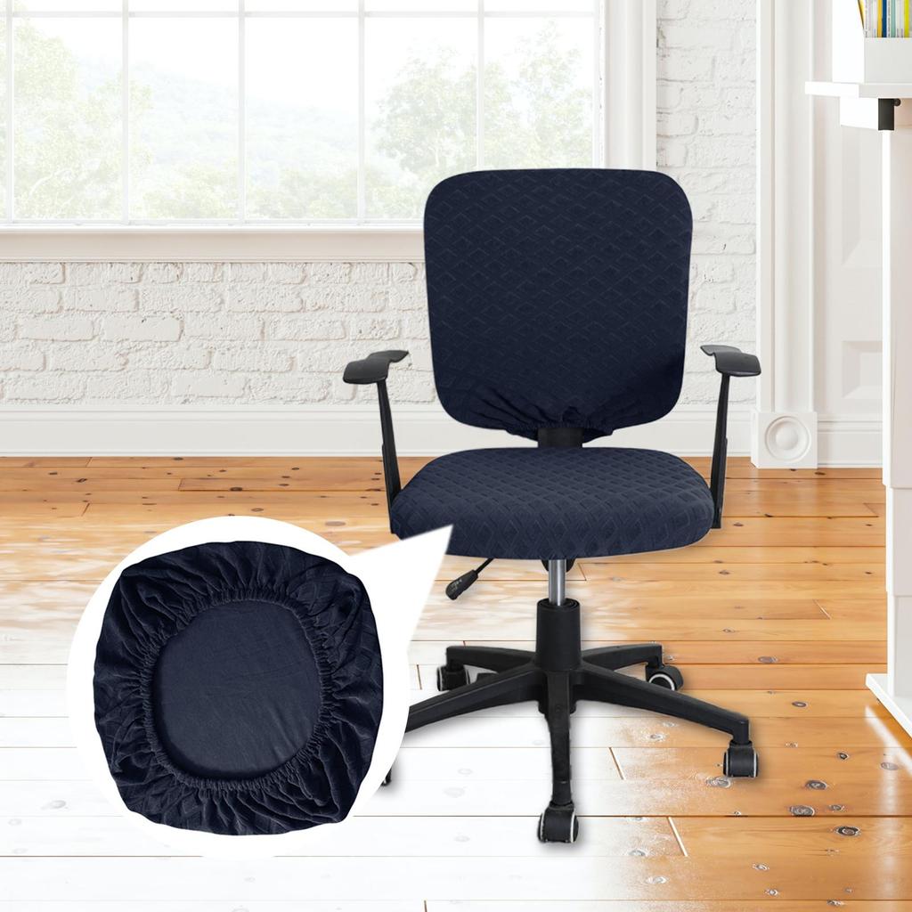 Elastic Office Chair Cover Universal Stretchable Removable for Office Home