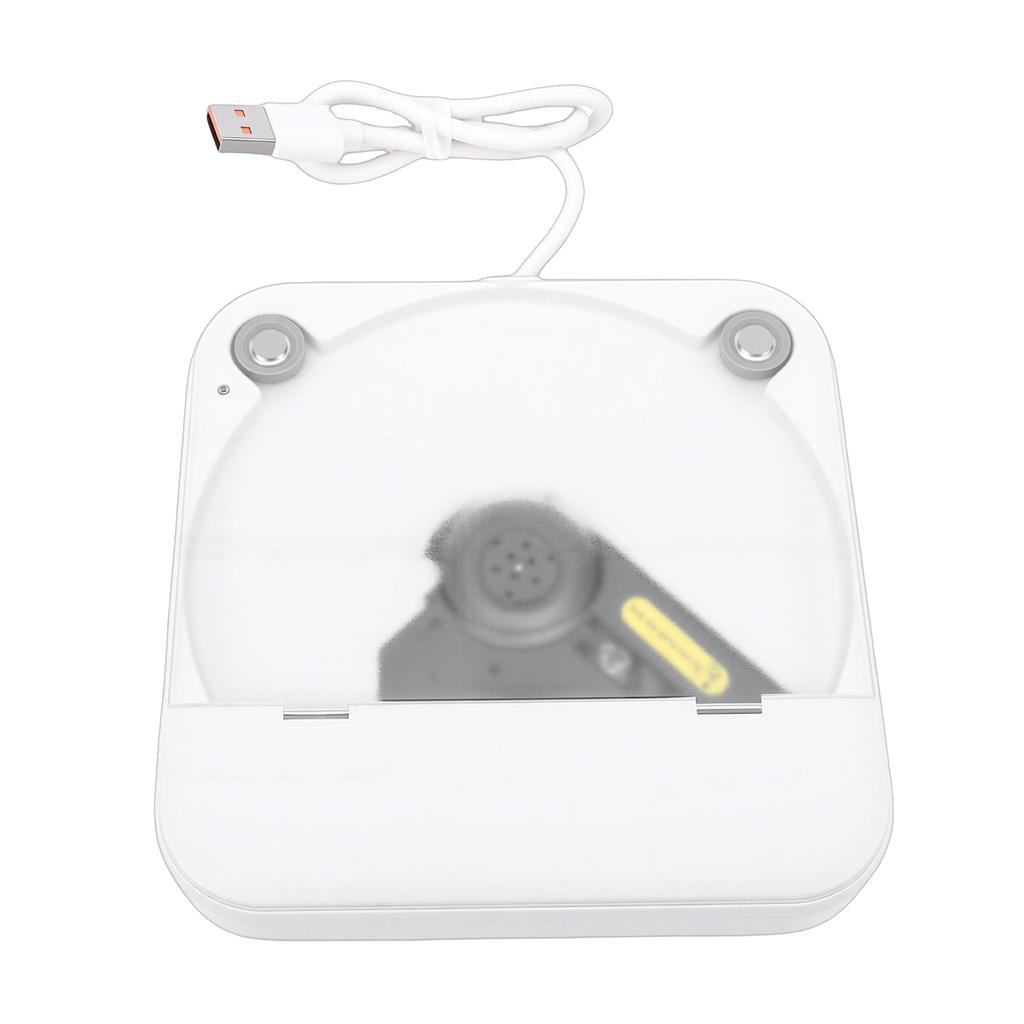 Portable Car CD Player External CD Drive Device with USB AUX Ports Remote Control Anti Skip for Laptop TV Home Stereos