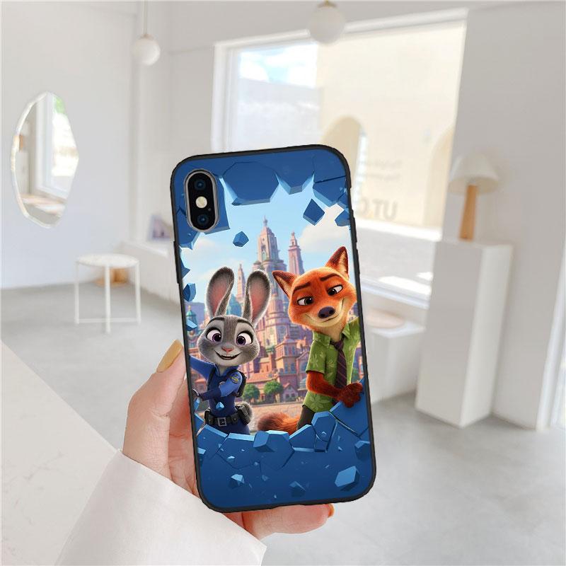 CJ105 Zootopia Disney Phone Case for Motorola Edge 60 60s 70 G86 G56 G54 E14 G04S G45 G54 G64 S30 S50 X30 X40 X50 Ultra Pro