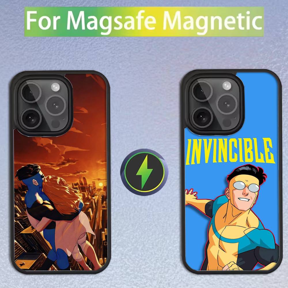 Invincible Mark Atom Eve Phone Case For iPhone 16,15,14,13,12,11,Pro,Max,Plus,Mini,SE Magsafe Magnetic Wireless Charging