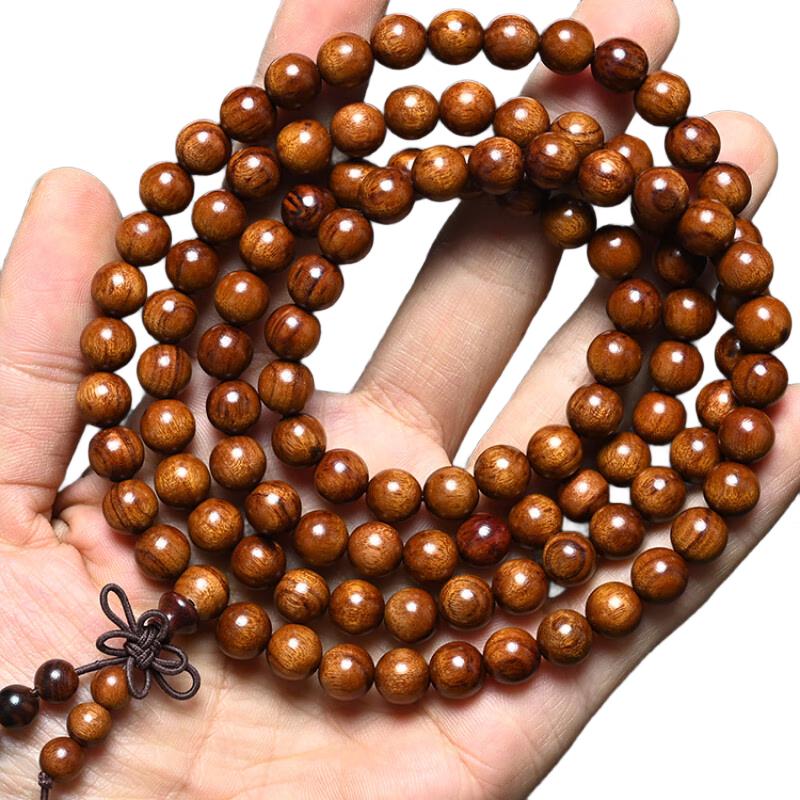 Laotian Huanghuali Wood Prayer Bracelet