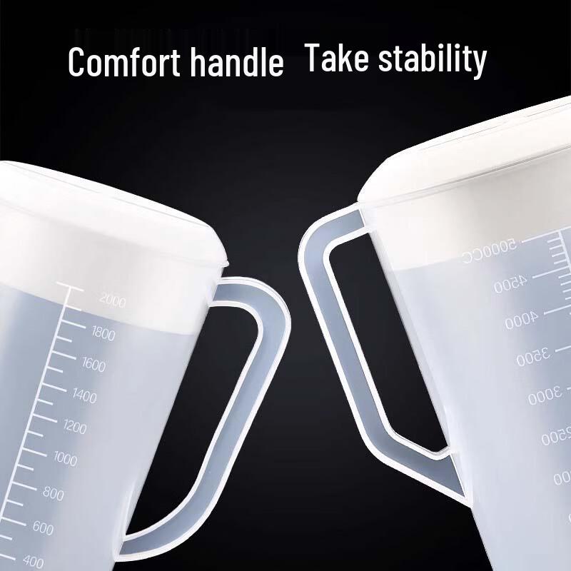 Commercial Plastic Measuring Pitcher Set with Scale