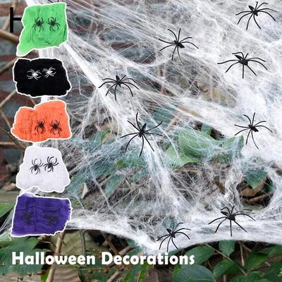 Halloween Spider Web Spooky Cloth Creepy Garden Decor Party Scary Cobweb NEWMöbel & Wohnen, Feste & Besondere Anlässe, Party- & Eventdekoration!