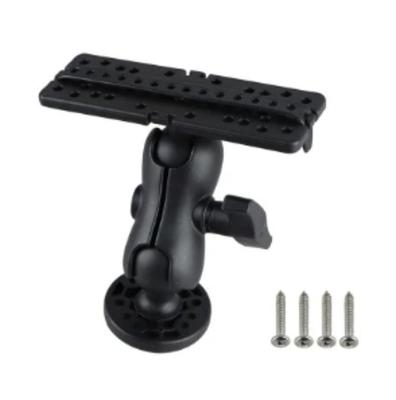 Swivel Fish Finder Mount Base GPS Electronics Fishfinder Holder Mounting Stand Plate GPS Navigation Fish Finder Bracket For Boat