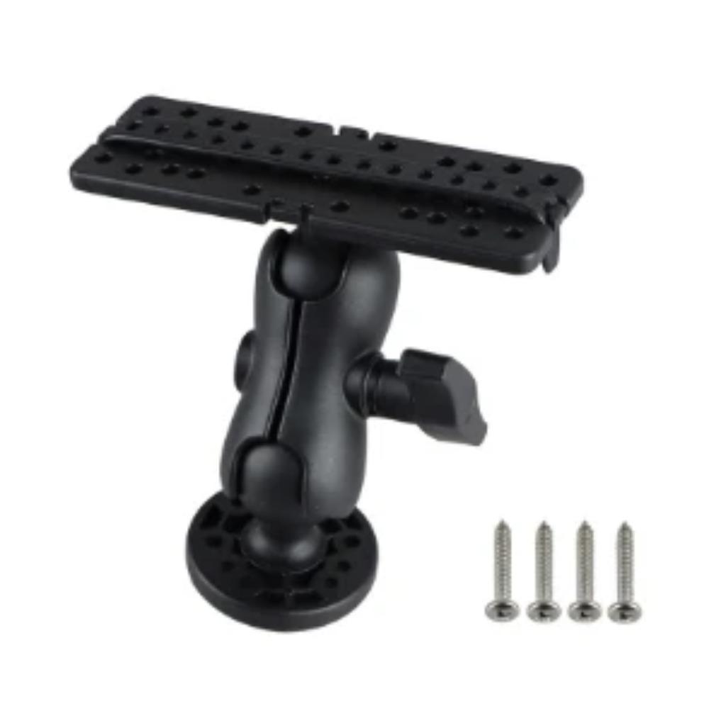 Swivel Fish Finder Mount Base GPS Electronics Fishfinder Holder Mounting Stand Plate GPS Navigation Fish Finder Bracket For Boat