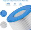 Cartucho de Filtro para Piscina Para Purificación de Agua de Piscina Con Material Anticorrosivo Para Agua Limpia