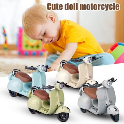Motorcycle Toys Car Desktop Ornaments 360 Degree Fun Rotating Tires Toy Children's