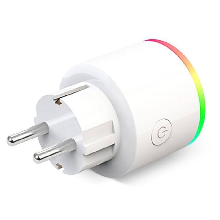 Tuya for Smart Plug EU RGB Wifi Intelligent Socket Voice&APP Control for Alexa L
