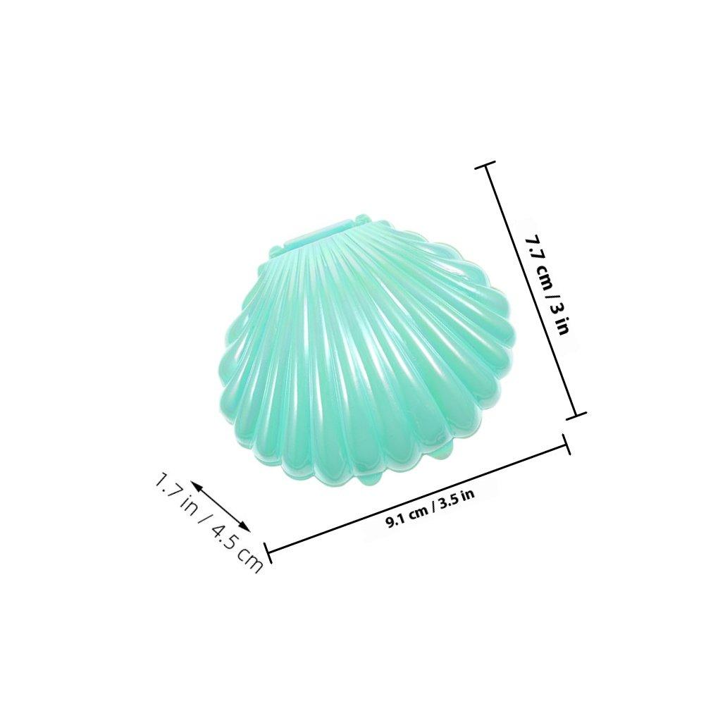 30Pcs Seashell Candy Boxes For Adults Mermaid Theme Gift Containers Small Candy Storage Party Favors Birthday Shower Decor