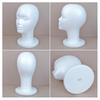 Foam Head for Wigs Female Mannequin Head Headset Wig Display Stand Hairpieces Hats Holder Lightweight Cap Stand for Home Salon Travel