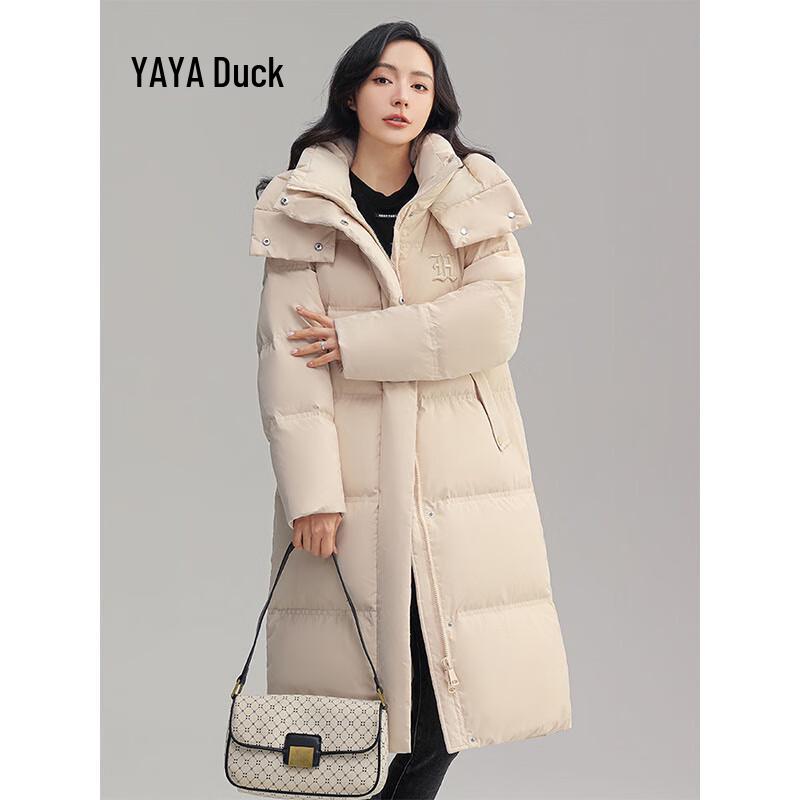 YAYA Women's DYL06B0810 Celebrity Style Long Down Jacket