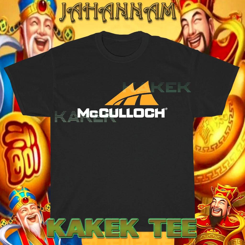 

New Shirt McCulloch chainsaw Logo Funny T shirt USA Size S to 5XL L
