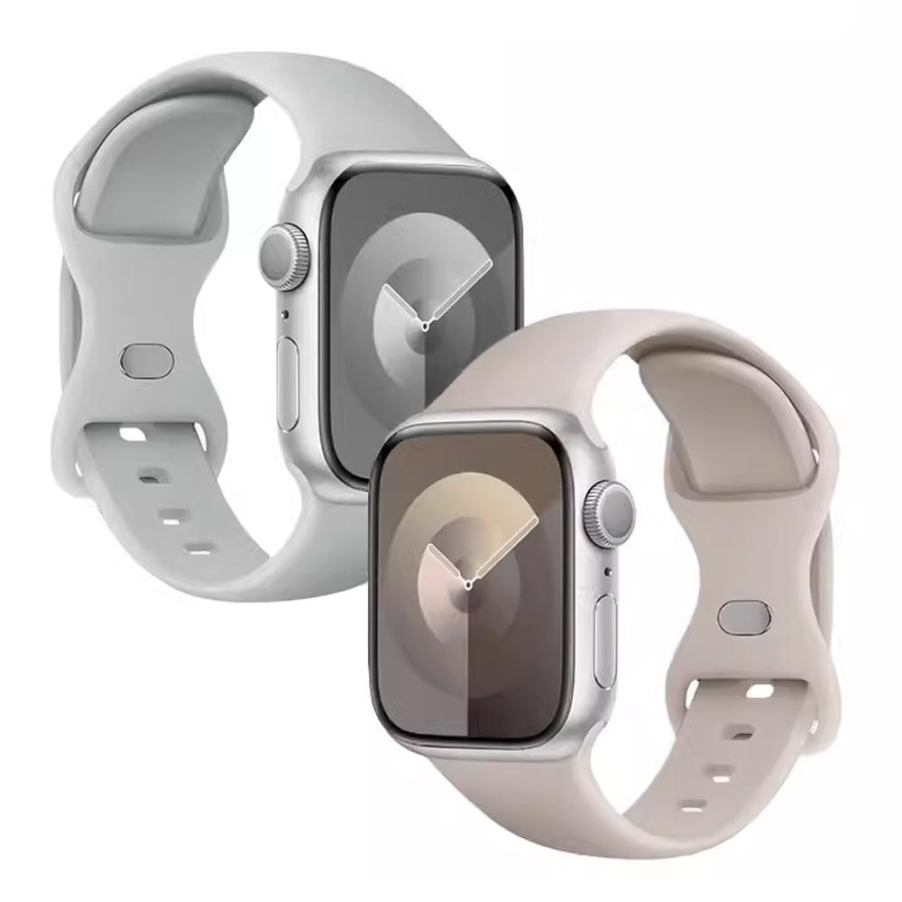 Silikonarmband für Apple Watch Band 45mm 44mm 41mm 40mm 42mm 46mm ultra 49mm Sportarmband correa series 11 7 8 9 10 4 3 5 6 se