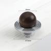 French Chic Wooden Ball Pendant Cabinet Pulls Durable Retro Wood Ball Pendant Handles  Drawer