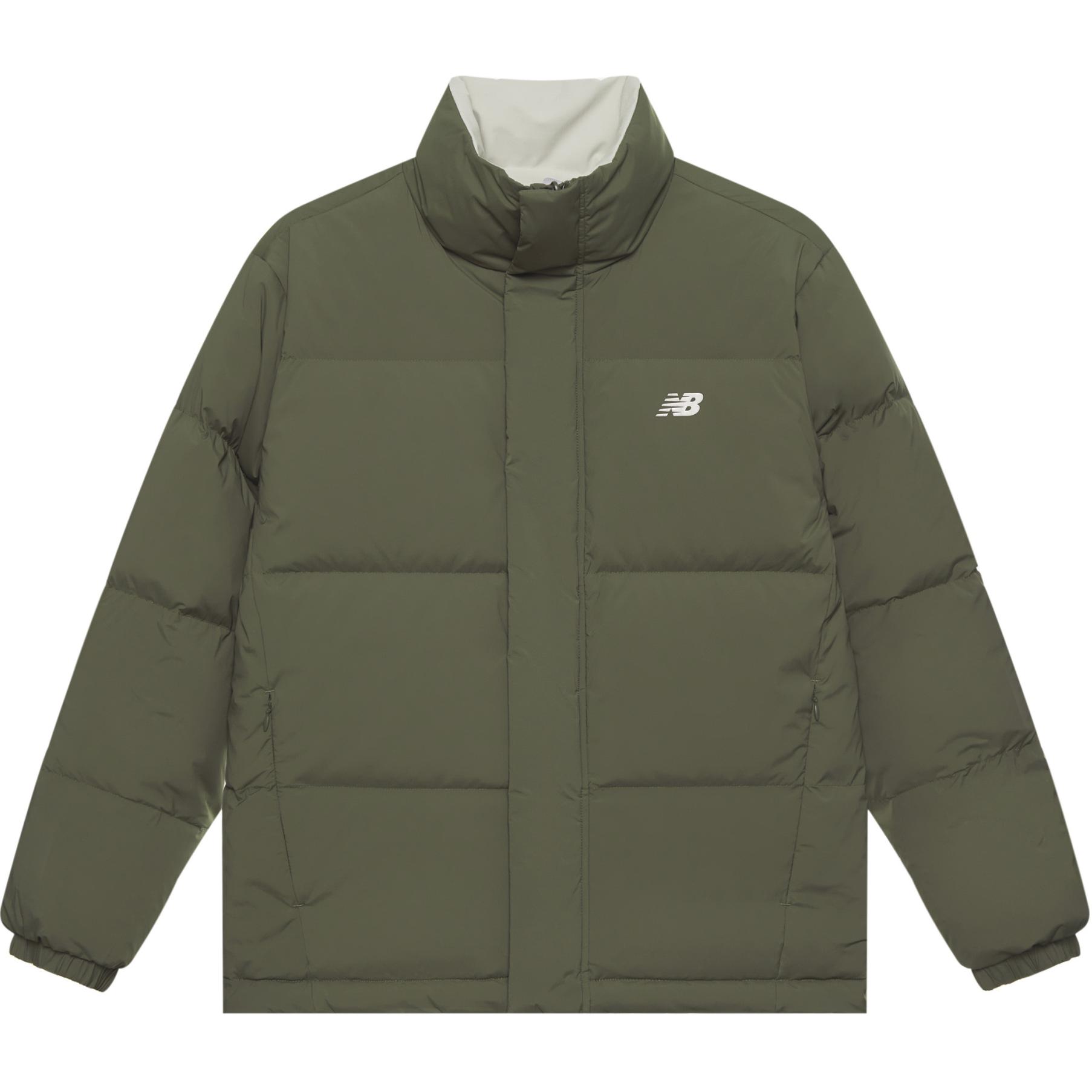 New Balance Sports Life Collection Down Jacket Unisex Jasper/White AMJ44301-DRC M