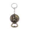 Classic Movie Dragon Shape Keychain Wolf Head Pendant Fashion Trend Bottle Opener Keyring for Fan Collectible Accessories