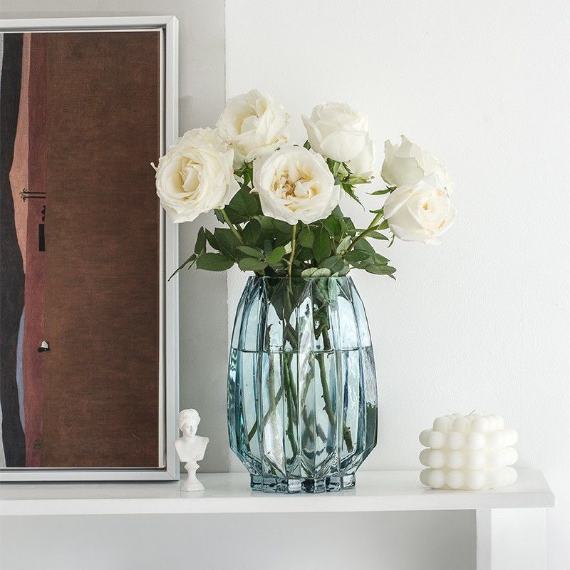 Vasă Vază De Sticlă Ornamente Ornamente Aranjament Floral Vasă De Flori