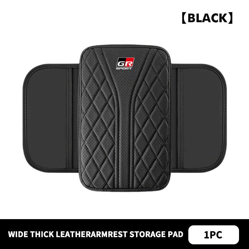 

For Toyota Car Center Console Protector Cover Leather Car Armrest Box Cushion Pad GR Sport Camry Prius Auris Crown Yaris Corolla