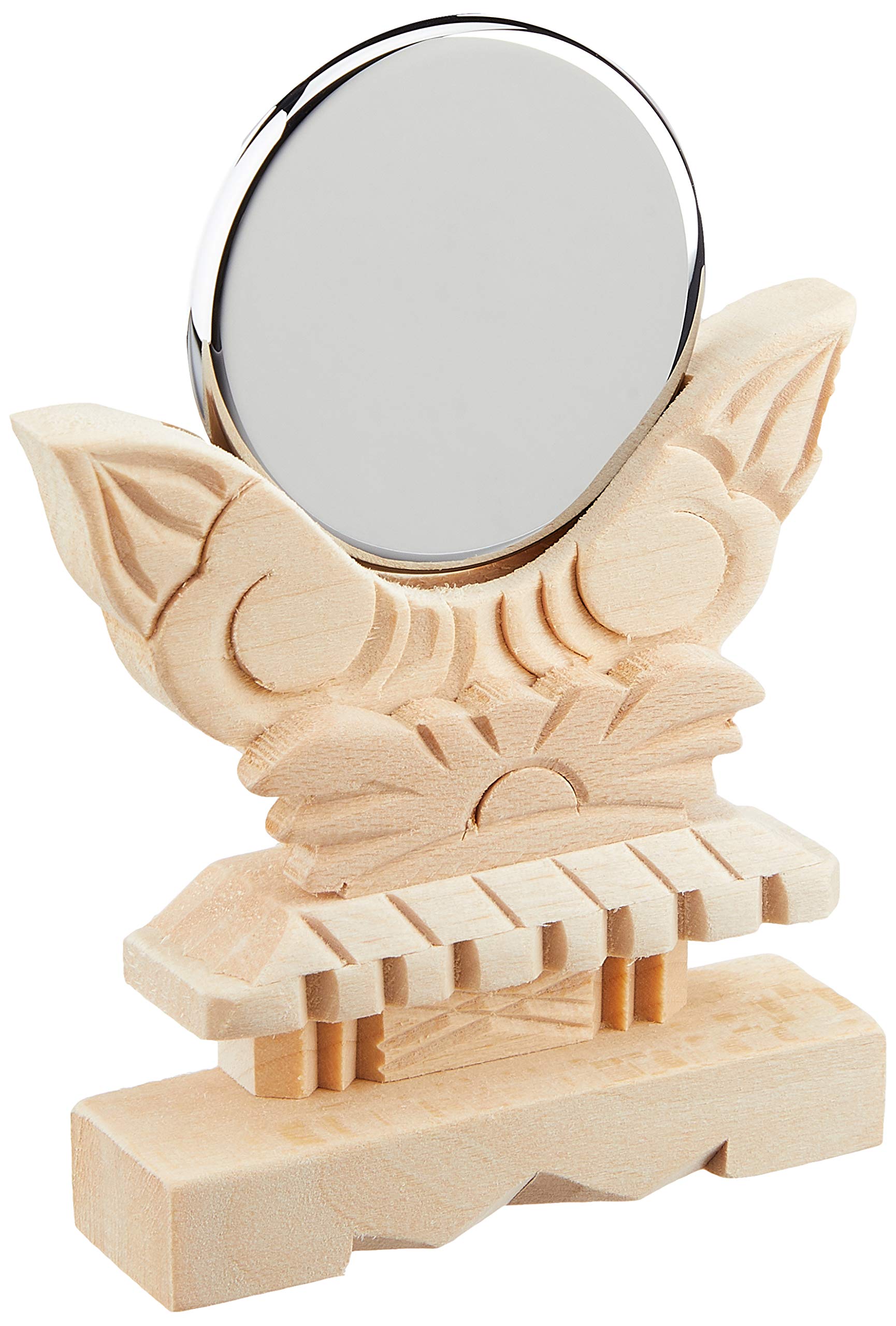

Kamidana no Sato Sacred Mirror, 1.5 inches, Shinto Mirror, for Shinto Shrines, Worship, and Offerings