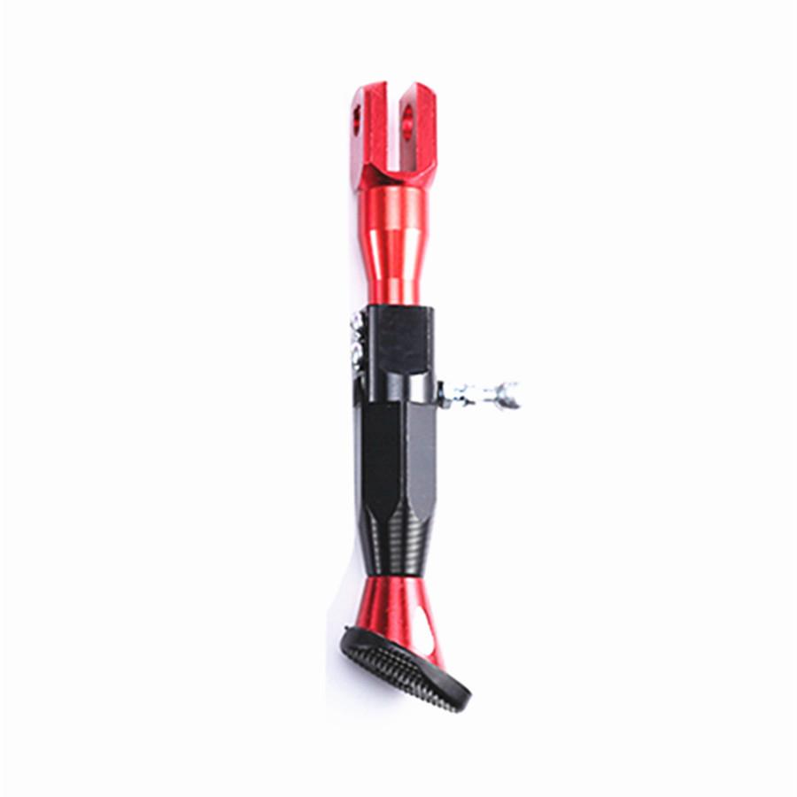 Universal Motorcycle Parts Adjustable Height 21-25CM Kickstands Motor Scooter Modified Foot Bracket CNC Aluminum Alloy Side Stands