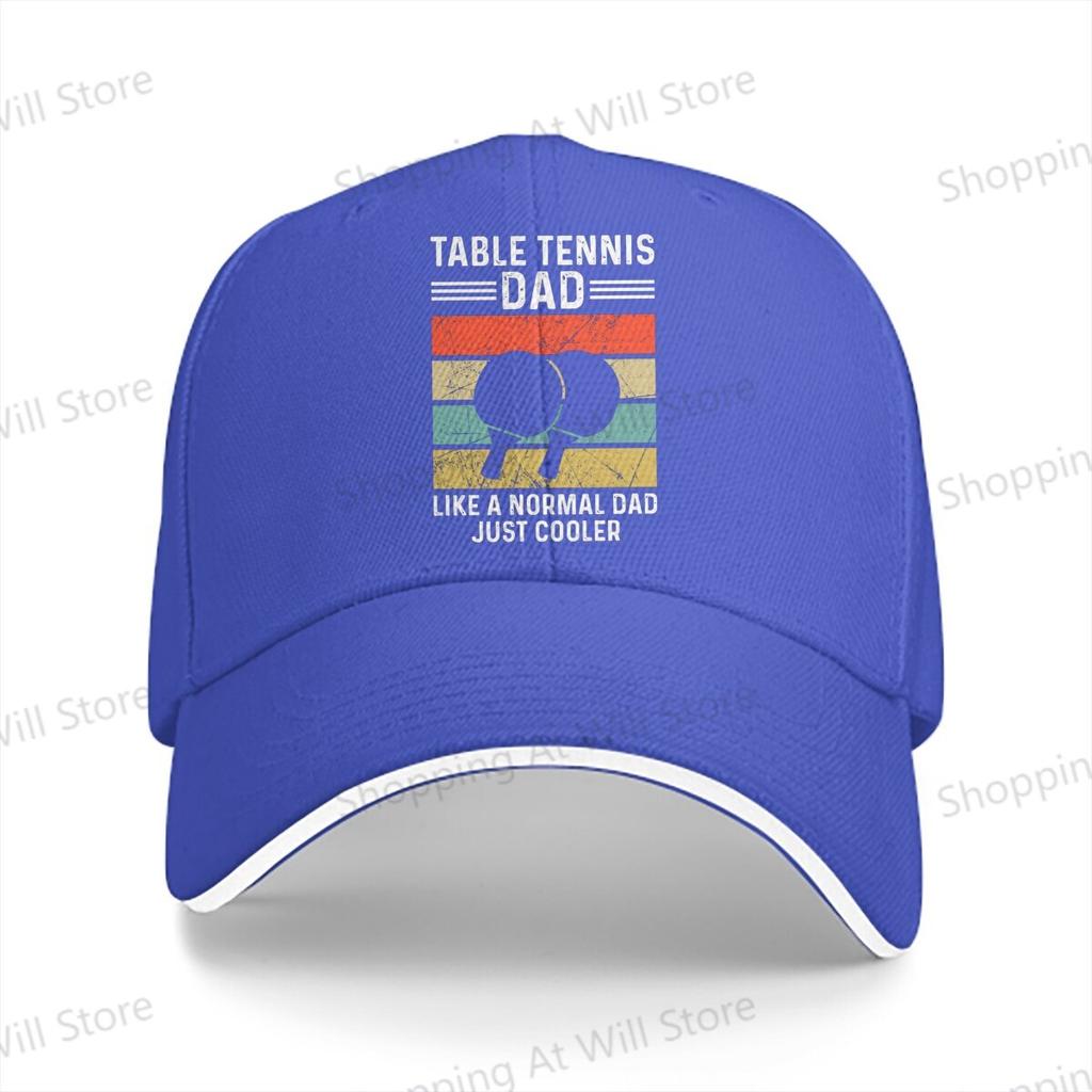 New Men'S And Women'S Baseball Caps Ping Pong Table Tennis Dad Truck Driver Hat Peaked Cap Creative Gifts