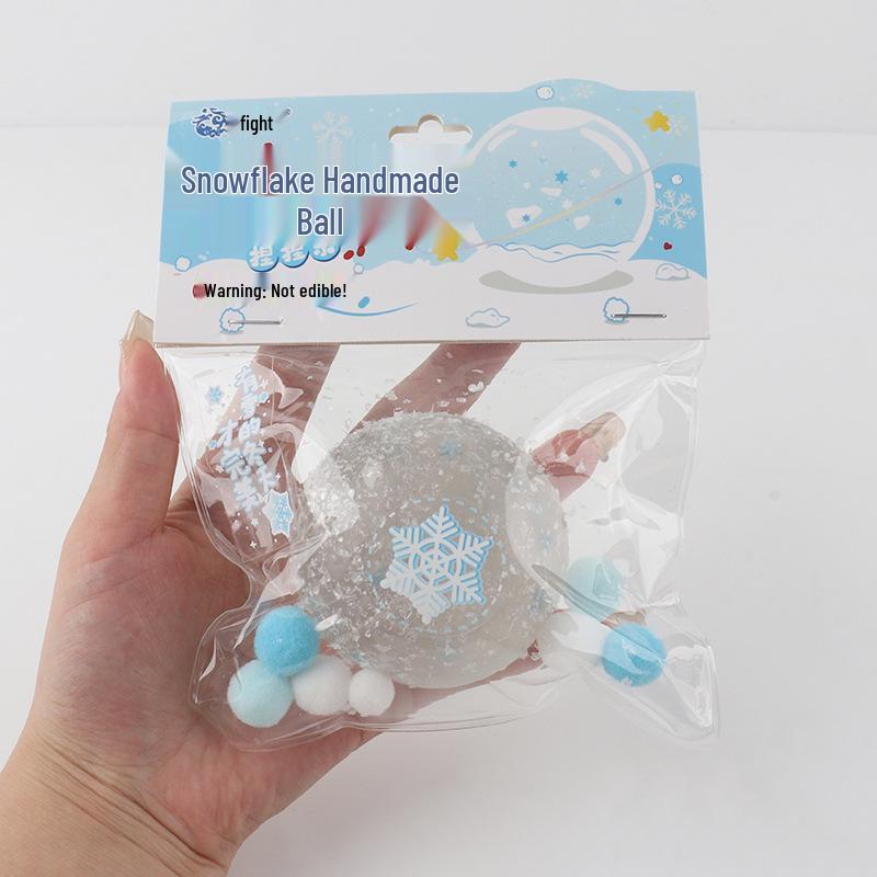 

Детский креативный тофу снежный шар - Медленно восстанавливающаяся игрушка-мялка для снятия стресса