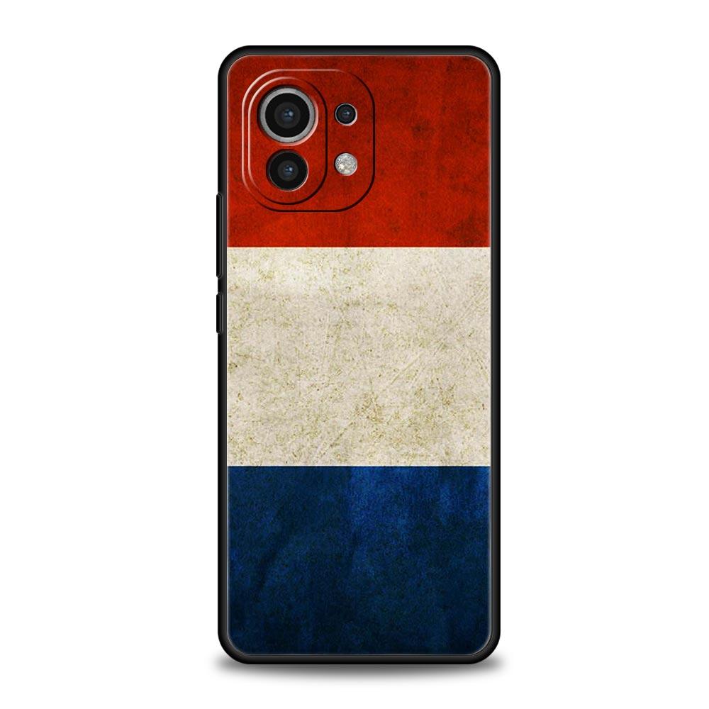 Phone Case For Xiaomi Mi 15 14 13 12 11 Lite 14T 13T 12T 11T Pro Poco X7 X6 X5 X3 Pro F6 F5 F4 Cover Dutch Flag