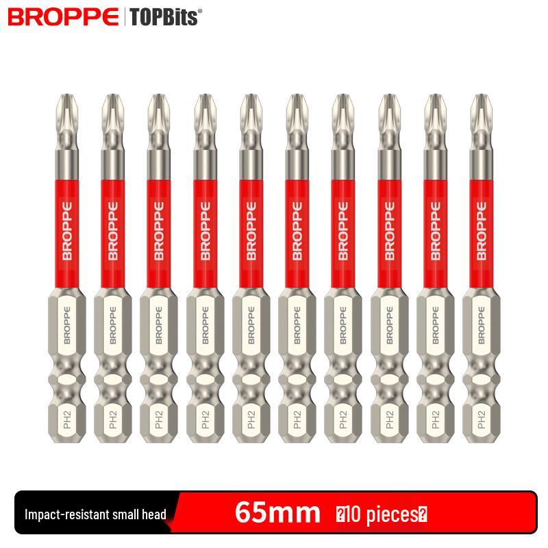 High Torque Phillips Head Bit Set: Shock-Resistant, Strong Magnet, High Hardness, for Electric Screwdrivers & Hand Drills.