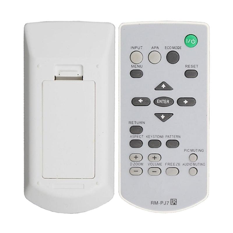 Replacement Remote Control for RMPJ7 RMPJ6/PJ10/PJ12/PJ17/PJ8  Projectors Long Distances Operate and Durability