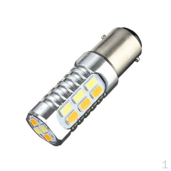 

1157-5630-22SMD Car LED Turn Signal Brake Reversing Lights - white andYellow