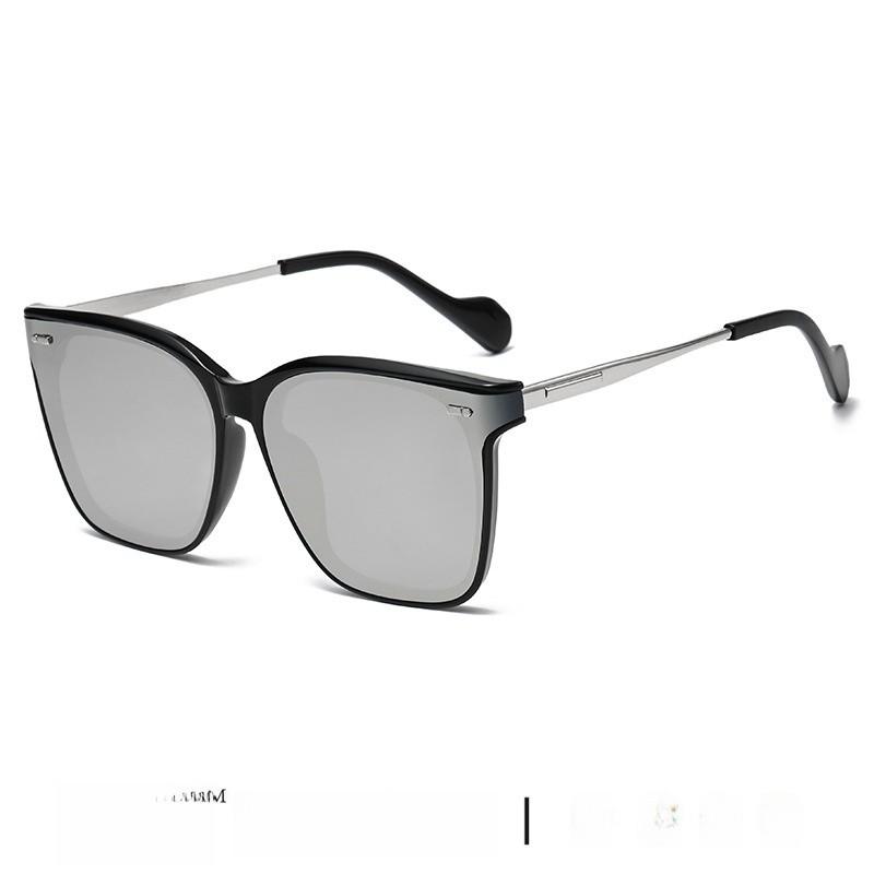 Vintage Oversized Gm Glasses With Uv400 Protection For Travel And Parties
