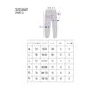 Sweatpants for men and women, brushed lining, warm loungewear, M/L/LL/3L/4L/5L, large size, long pants, elastic hem, loungewear