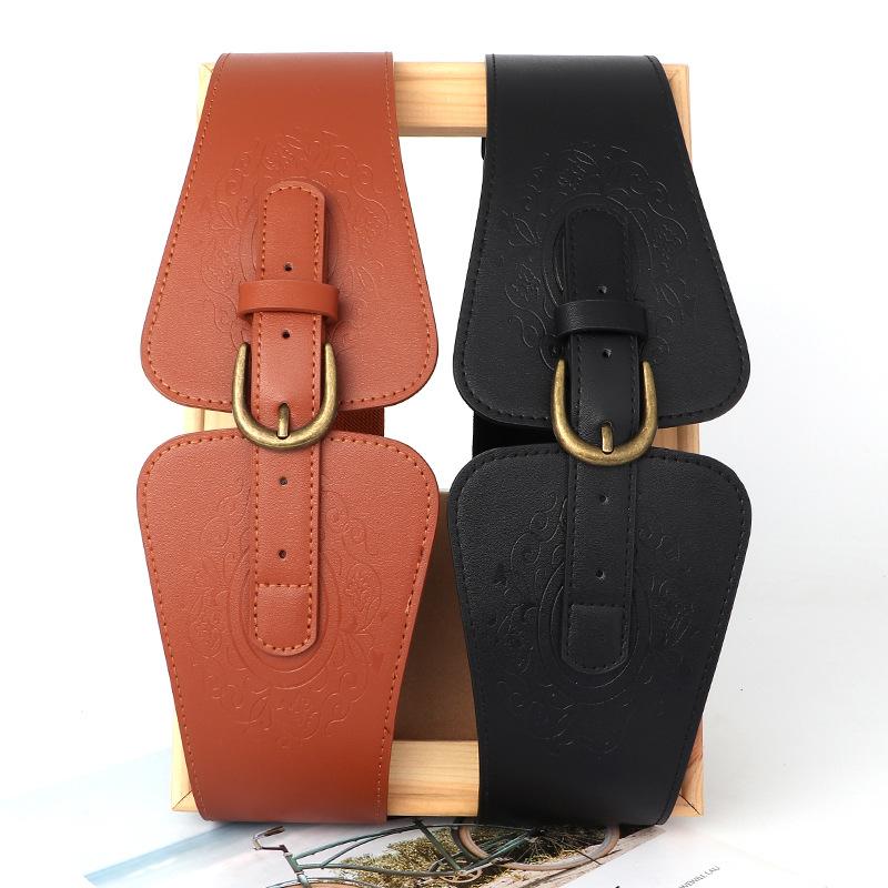 Women S Plus Size Wide Elastic Waist Belt For Dress Decoration