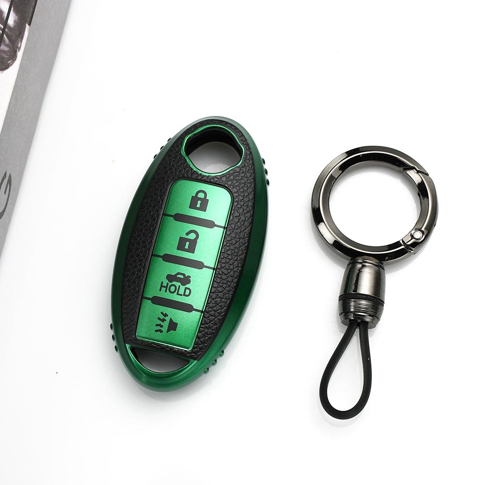 Auto Shell Accessories Car Key Case Cover Keyless For Nissan Kicks Tiida Pathfinder Qashqai X-Trail T32 Infiniti Juke J10 J11