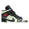 Womens Air Jordan 1 Mid SE 'Black Barely Volt' (women's Sizes) Black / Chile Red / Barely Volt Vintage Basketball Shoes CV5276 003