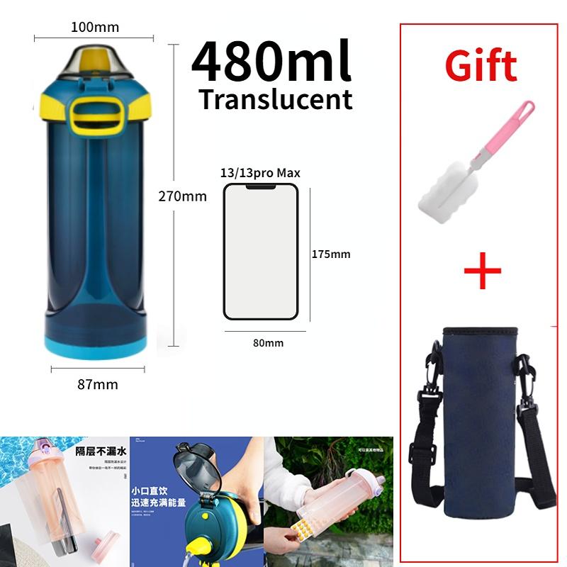 Bottle with Secret Compartment Water Bottle with Hiding Phone Pocket Secret Pill Organizer Bottle Sports Fitness Water Cup