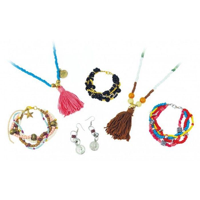 Bijoux bohème - buki - bijoux bohème - multicolore - vert - 8 ans - enfant - mixte
