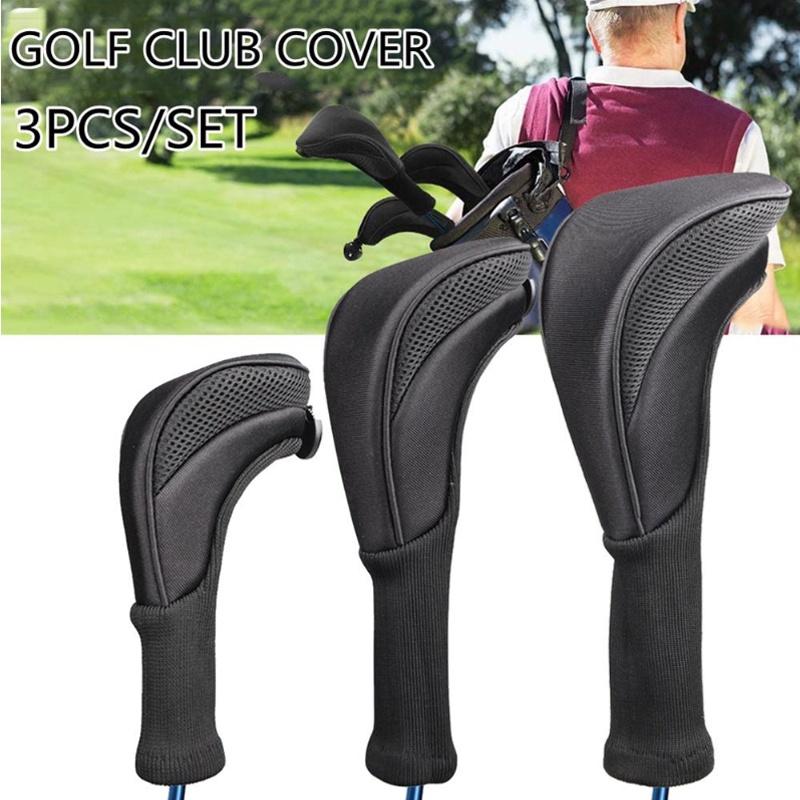 Durable And Lightweight Long Neck Golf Club Head Covers Set) For Ultimate Protection