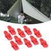 10 Stück Planenclips Professionelle Winddichte Wasserdichte Markisen-Planenklammern für Planen Zelte Tarpaulin Poolabdeckung Wohnmobil-Markisenabdeckung Banner