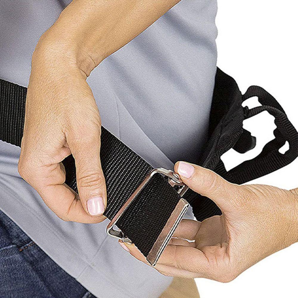 Quick Release Buckle Patient Transfer Belt Adjustable Lifting Gait Belt  Walking Training