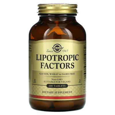 Anti-Fat Liver Factor, 100 Tablets