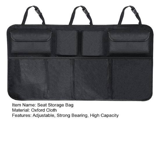 Durable Seat Storage Bag Adjustable Sturdy Keep Neat