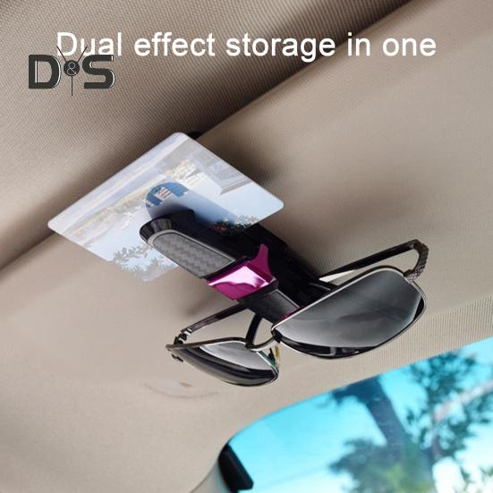Suport pentru ochelari de soare pentru ochelari de soare Clip pentru ochelari 180 de grade Rotativ Protecție la zgârieturi Clip pentru ochelari de soare ușor de instalat Accesorii pentru parasolare auto