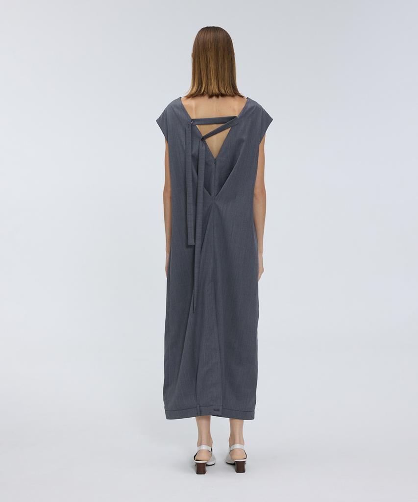 Meuameu Middle Point Pants Detail Dress