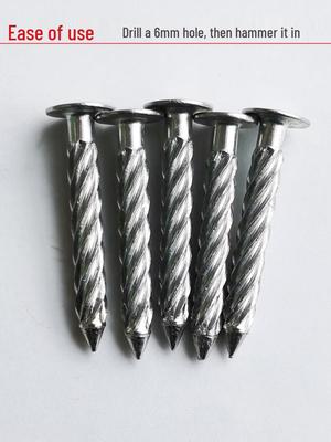 Galvanized Spiral Self-Tapping Steel Nails for Light Steel Keel and Cement Floors