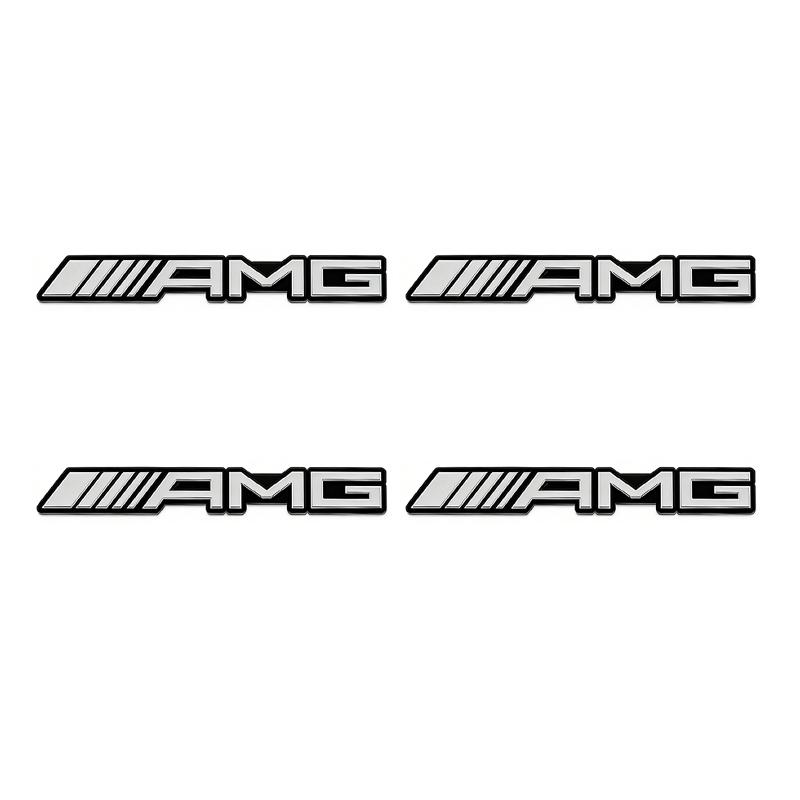 Car Audio Decorate 3D Aluminum Badge Emblem Sticker For Mercedes Benz AMG W205 W204 W206 W213 W212 W211 W222 W221 W177 W176 X253
