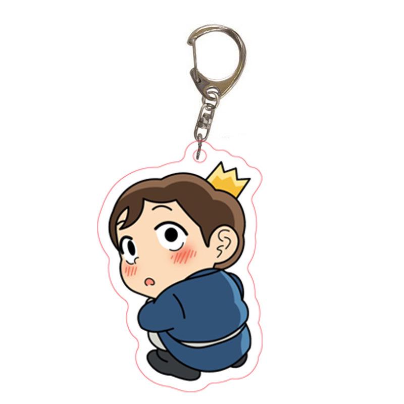 Keychain: King Ranking Poji Prince Acrylic Anime Pendant - Cute Gift for Students