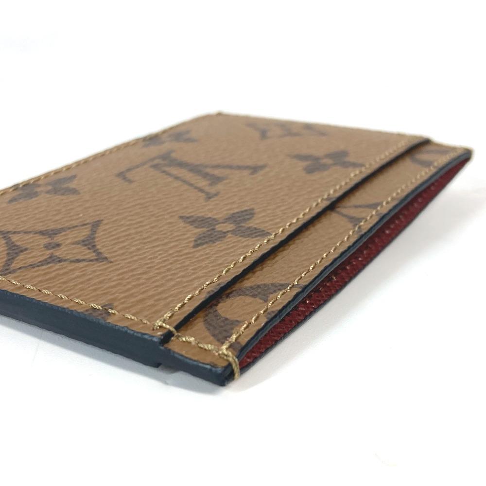 Louis Vuitton M83691 Monogram reverse Card Case Porte Cult-Simple Holder Unused