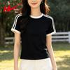 Shuangxing Women's Short Sleeve Round Neck T-Shirt