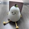 Creative Pear Shape Night Light for Kids, 7-Color LED with Timer, Bedroom Decor, Gift for Children